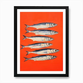 Sardines Art Print