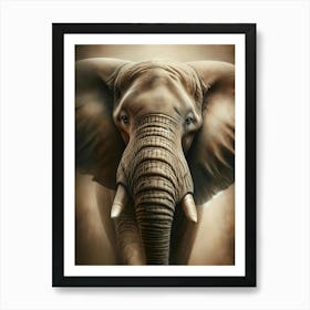 Elephant Art Print