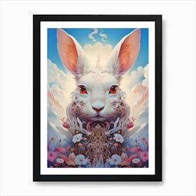 Rabbit In The Sky Art Print