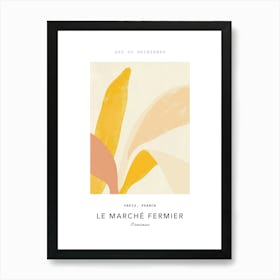 Bananas Le Marche Fermier Poster 1 Art Print