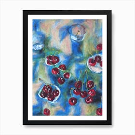 Sour Cherry 3 Classic Fruit Art Print