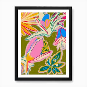 Tropical Garden Art Print