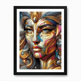 Cleopatra Portrait Artwork 156 Art Print