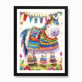 Polka Dot Pony Art Print