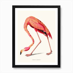 Boho Flamingo Art Print