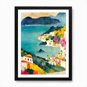 Positano View  Art Print