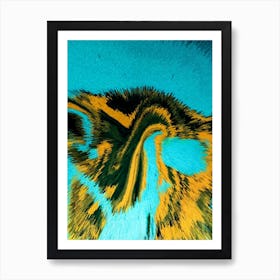 Acrylic Extruded Painting 492 Poster