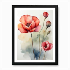 Poppies 9 Art Print