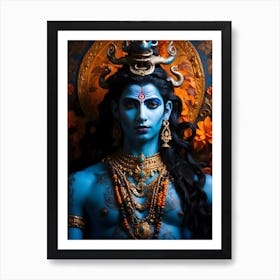 Lord Shiva 5 Art Print