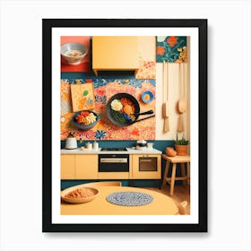 Asian Kitchen Art Print