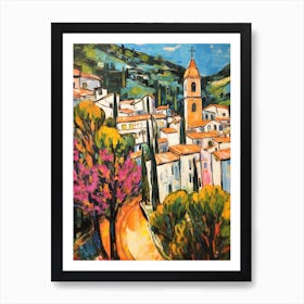 Spoleto Italy 2 Fauvist Painting Poster