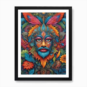 Psychedelic Art 3 Art Print