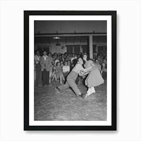 Jitterbug Contest Ended The Festivities At The Second Annual Field Day At The Fsa (Farm Security Administration) Farm Art Print