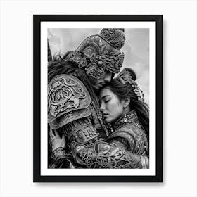 Chinese Warriors Art Print