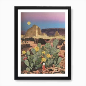 Cactus Flowers Art Print