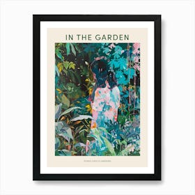 In The Garden Poster Powis Castle Gardens United Kingdom 1 Art Print