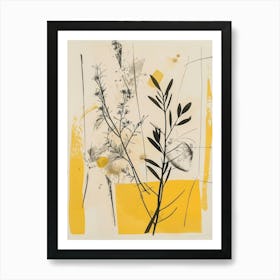 'Yellow' 4 Art Print