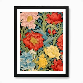 William Morris Flowers 3 Art Print