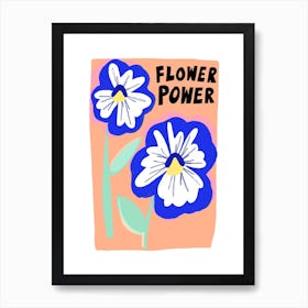 Flower Power Art Print