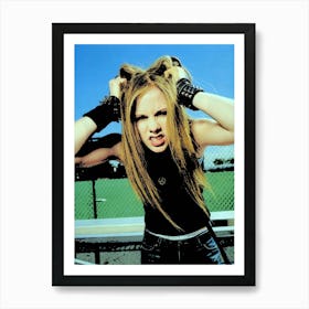 Avril Lavigne 2 Art Print