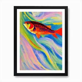 Driftfish Matisse Inspired Art Print