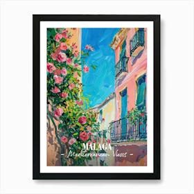 Mediterranean Views Malaga 1 Art Print