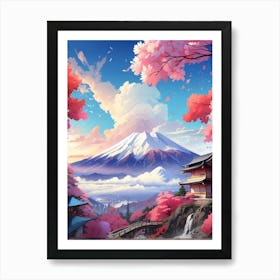 Japanese Landscape 2 Art Print