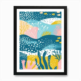 Coral Reef 1 Art Print