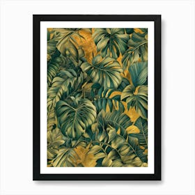 Tropical Leaves 4 Art Print