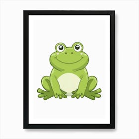 Cute Frog 8 Art Print