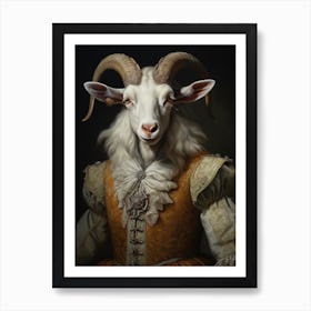 Goat ii Art Print