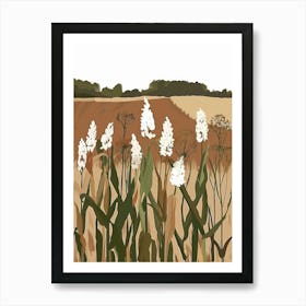 Field Of Corn Art Print