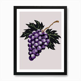 Grapes Art Print