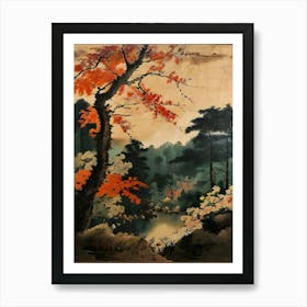 Asian Landscape 9 Art Print