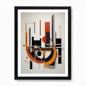 Modern Abstract Minimalistic Art 23 Art Print