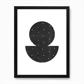 Geo And Dots Art Print