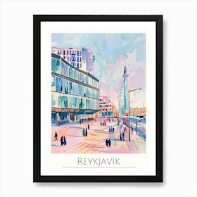 Reykjavik Art Print