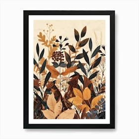 Autumn Leaves Art Print