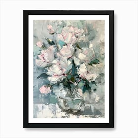 A World Of Flowers Peonies 4 Painting Art Print