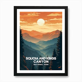 Sequoia and Kings Canyon (California) Art Print