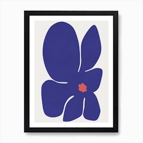 Blue Lily Art Print