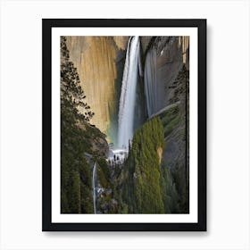 Horsetail Falls, United States Realistic Photograph (3) Art Print