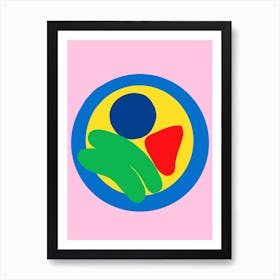 Logo Of A Child Art Print