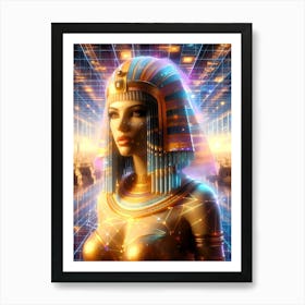 Cleopatra Portrait Artwork 28 Art Print