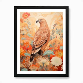 Vulture 2 Detailed Bird Painting Art Print