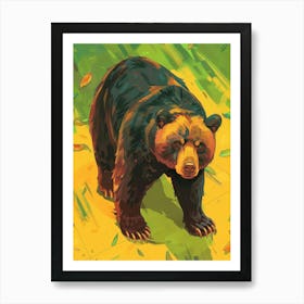 Bear Painting 2 Art Print