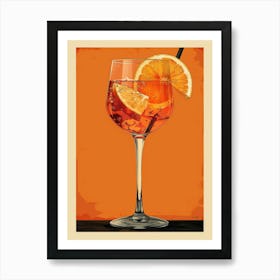 Aperol Spritz Art Print 105 Art Print