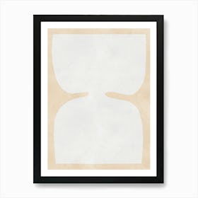 Abstract organic shapes 12 Art Print