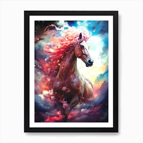 Horse In The Sky 3 Art Print