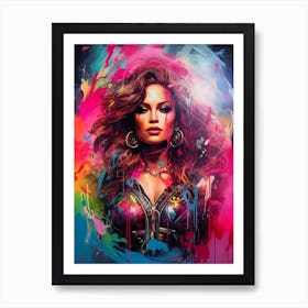 Jennifer Lopez Art Print